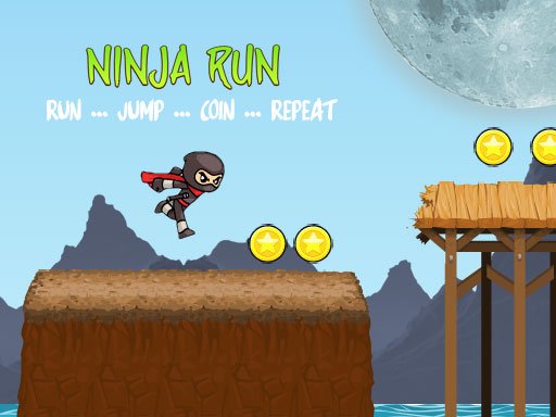 Play Ninja Run - Fullscreen Running Game Online