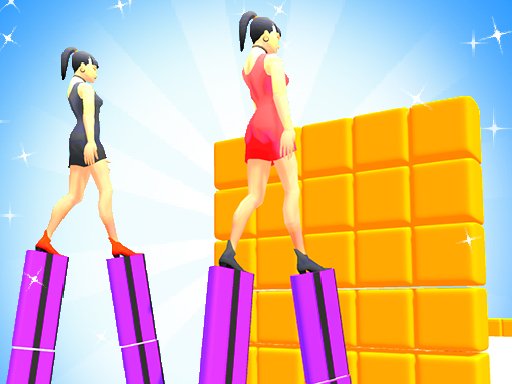 Play Heels Run Race - Stack Rider Online