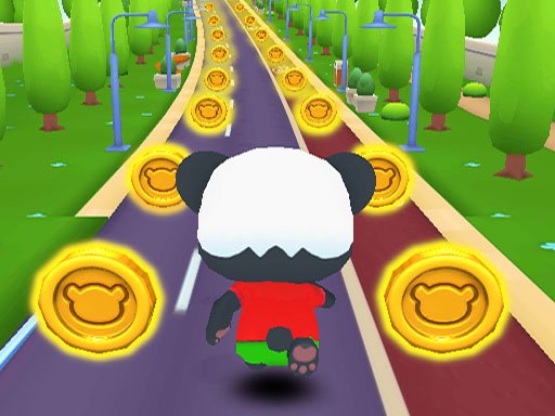 Play Panda Run Game Online