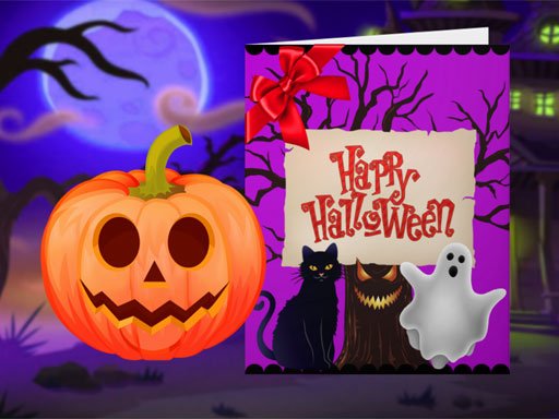 Play Happy Halloween - Princess Card Designer Online