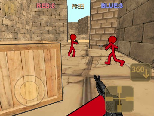 Play Stickman Counter Terror Shooter Online