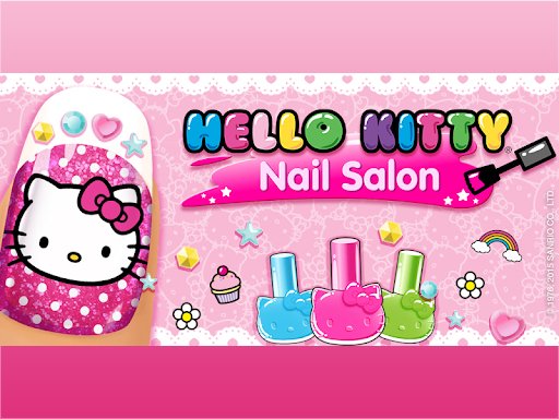 Play Hello Kitty Nail Salon Online