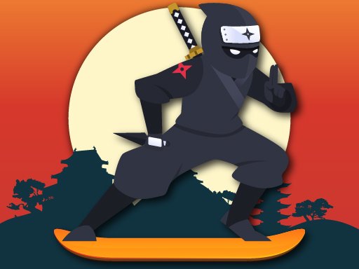 Play Lava And Ninja Skateboard Online
