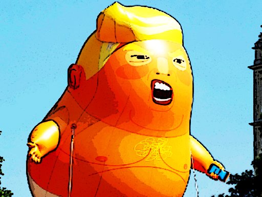 Play Trump Flying Adventure Online