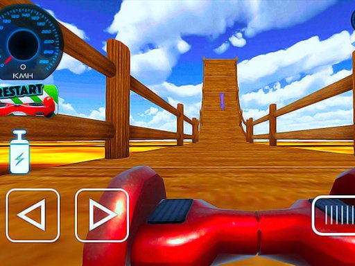 Play Hoverboard Stunts Hill Climb Online