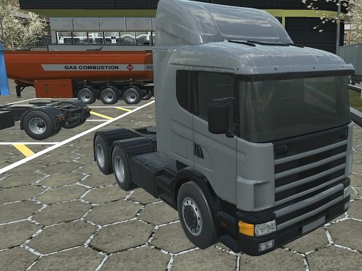 Play 18 wheeler truck driving cargo Online